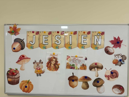 Jesienne zabawy w przedszkolu