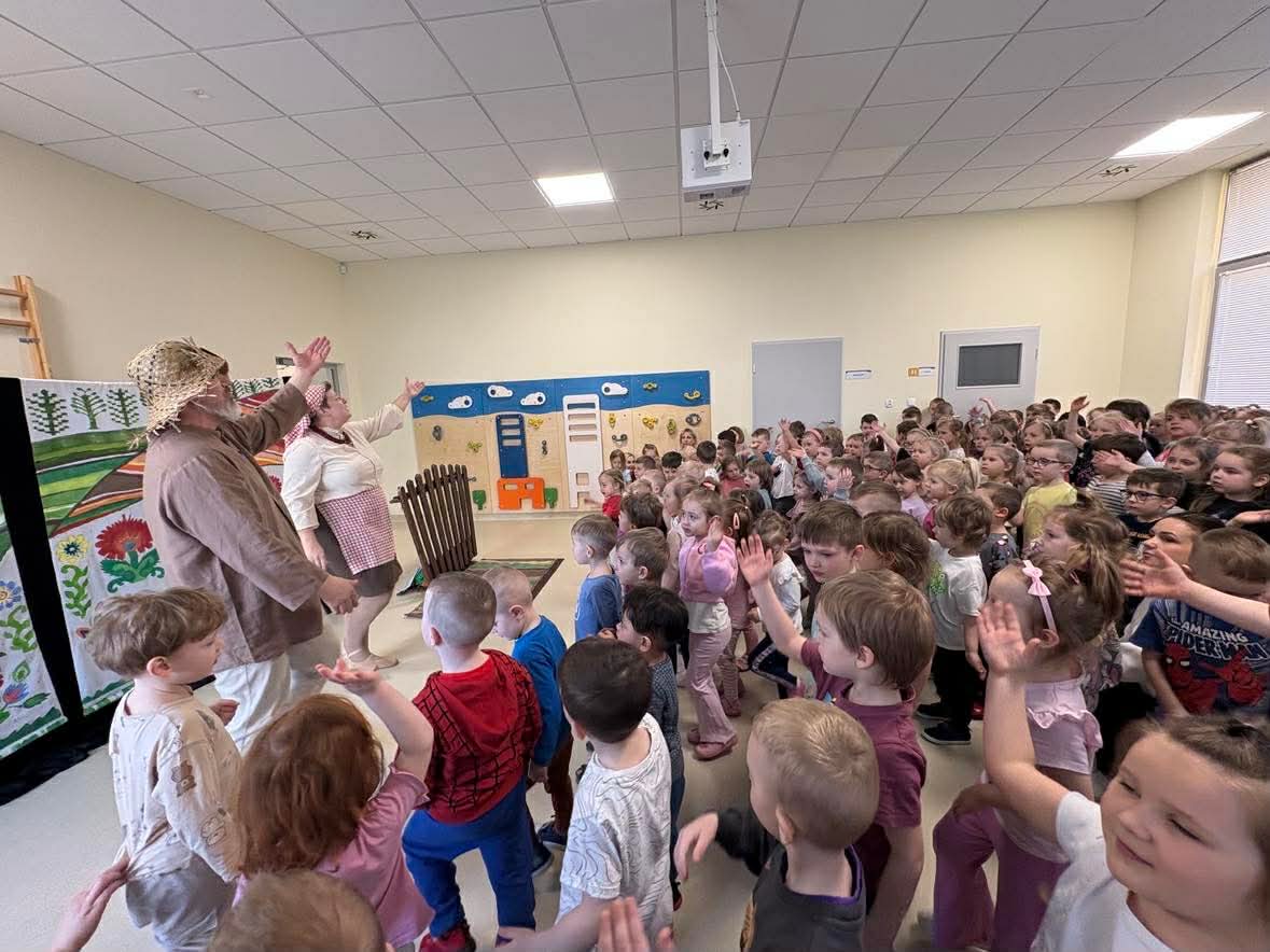 Teatrzyk pt. „Kukła z wiejskiego podwórka”