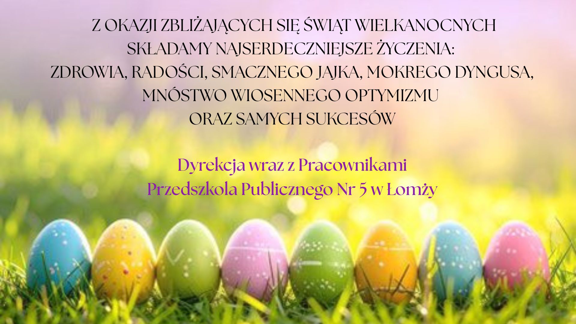 Życzenia Wielkanocne