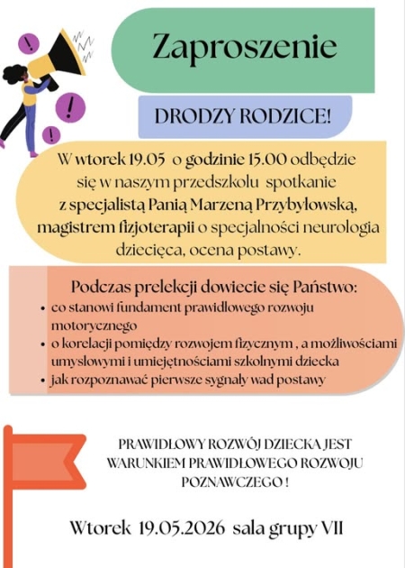 Zapraszamy na spotkanie z magistrem fizjoterapii